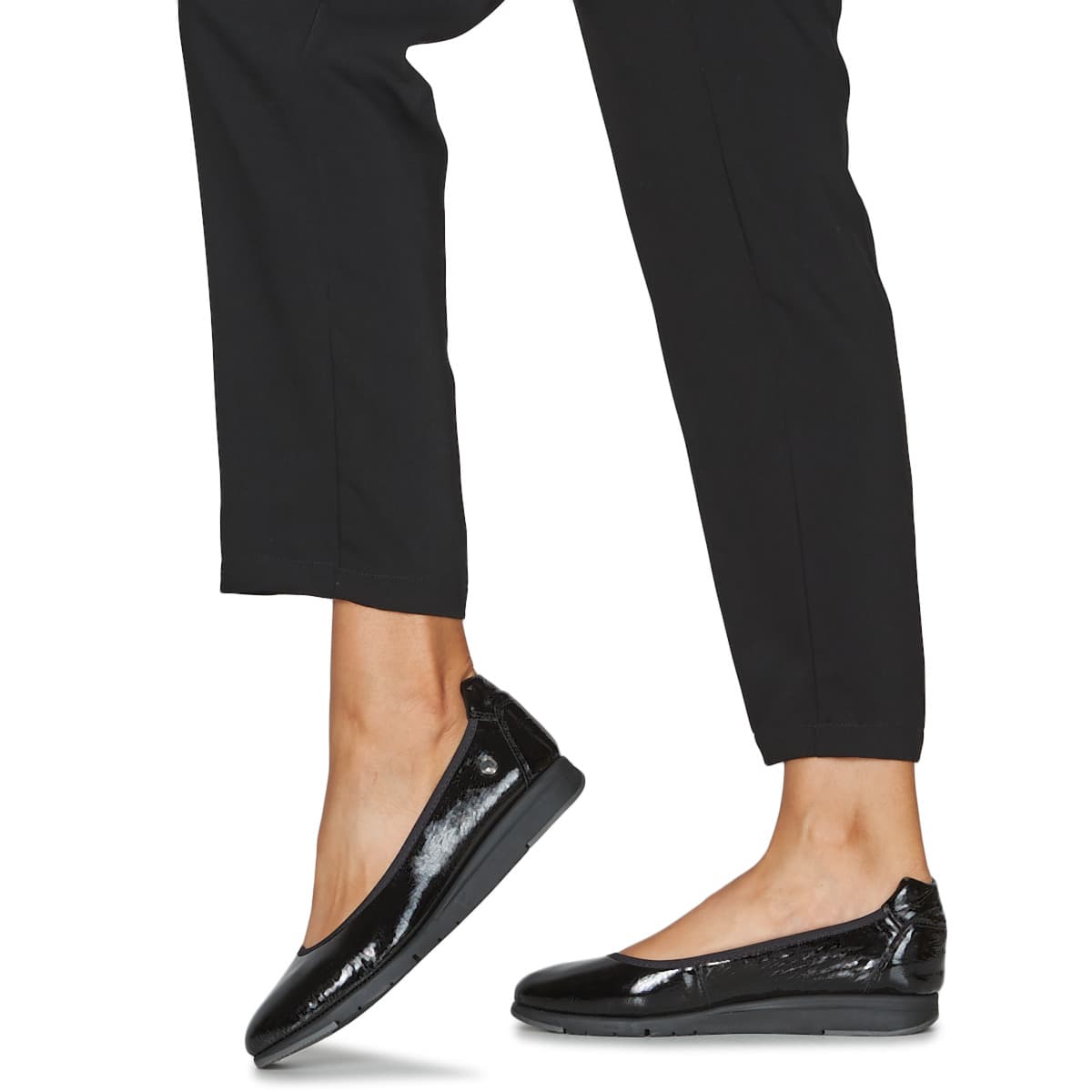 Women's Ballet Flats Casual Attitude Black