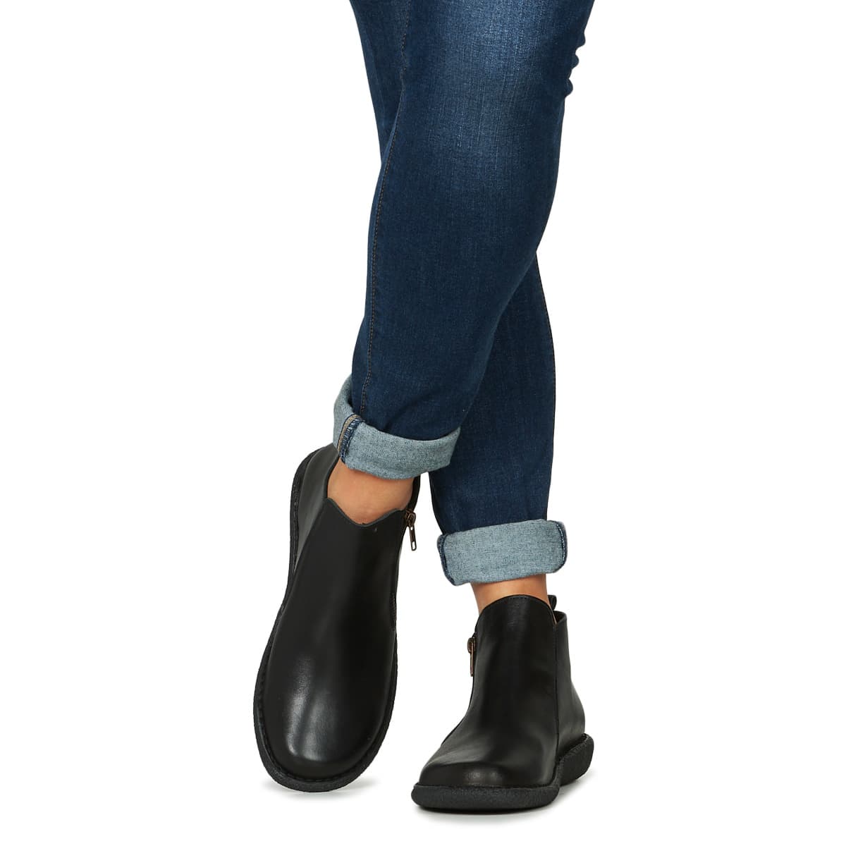 Women's Derby Shoes Casual Attitude Black