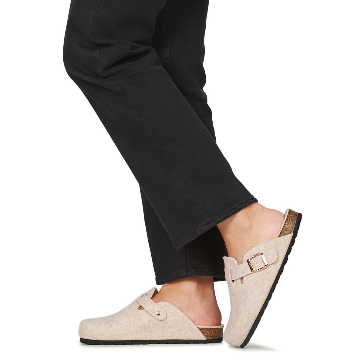 Women's House Slippers Casual Attitude Beige