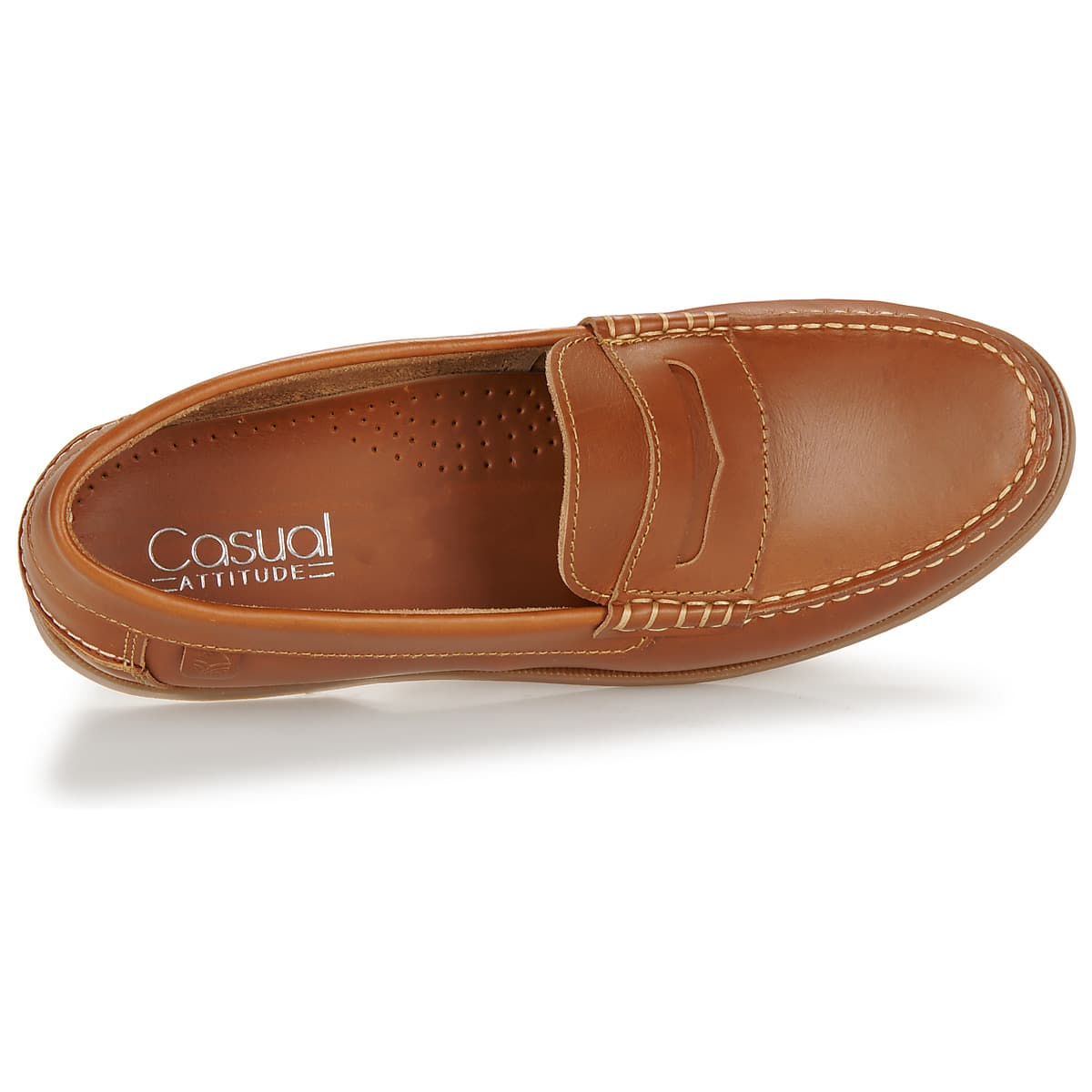 Men's Loafers Casual Attitude Brown