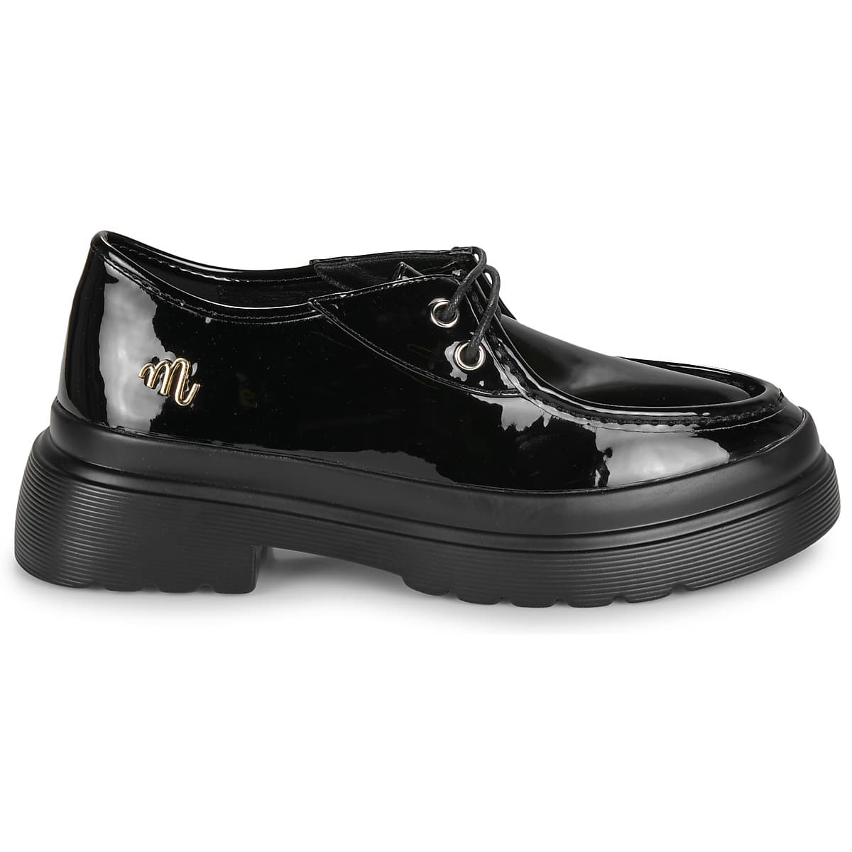 Women's Derby Shoes Moony Mood Black