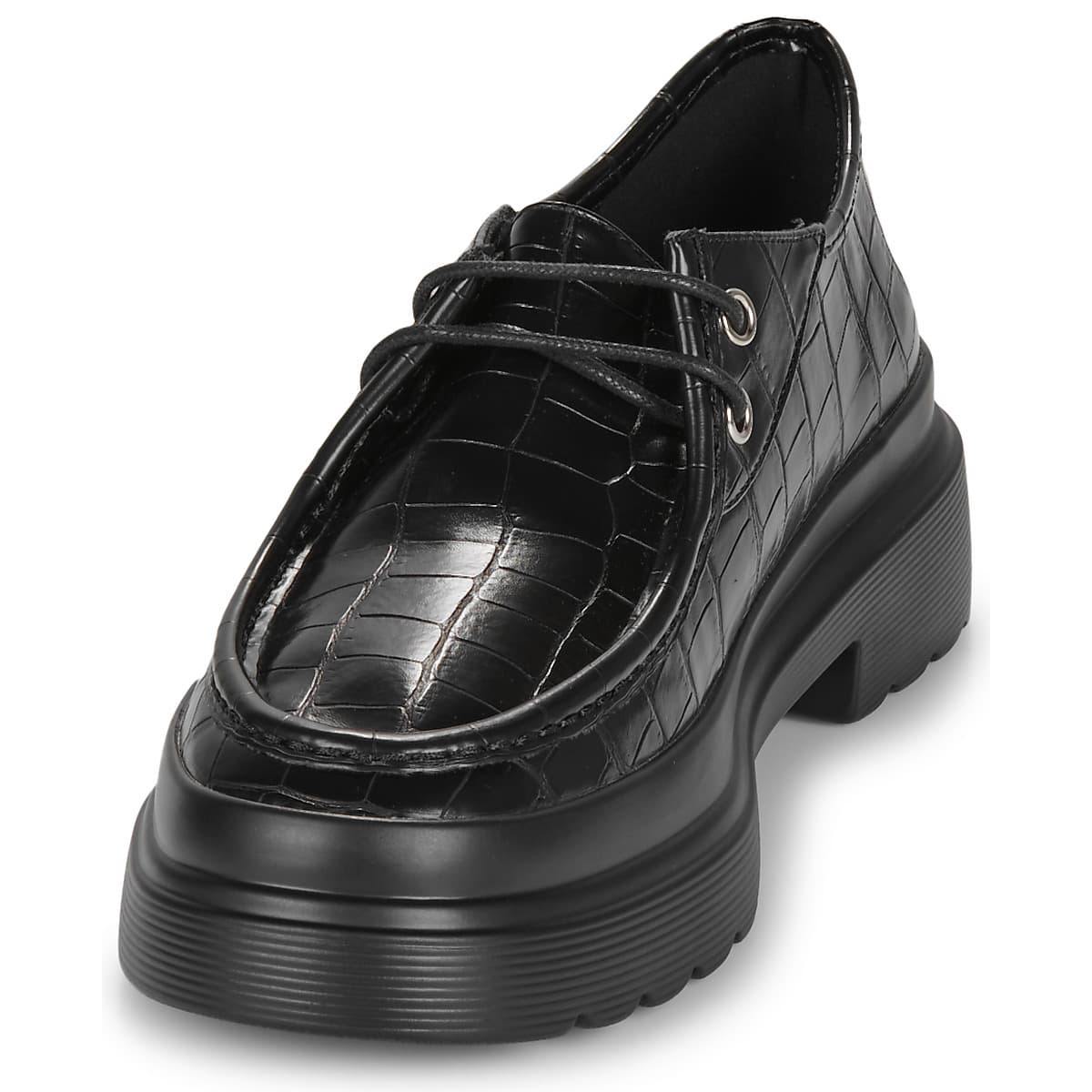 Women's Derby Shoes Moony Mood Black