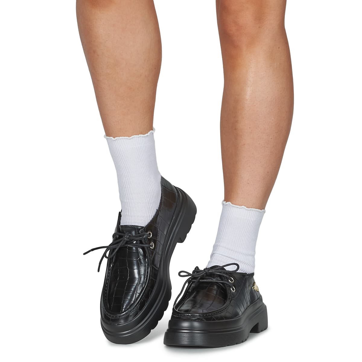 Women's Derby Shoes Moony Mood Black