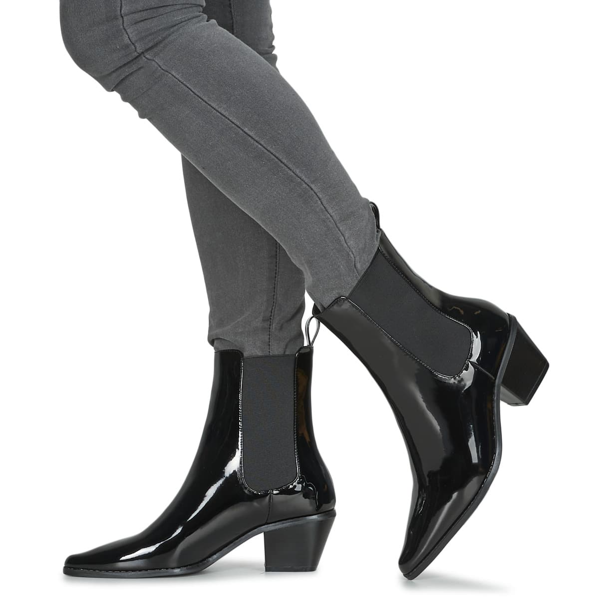 Women's Ankle Boots Moony Mood Black