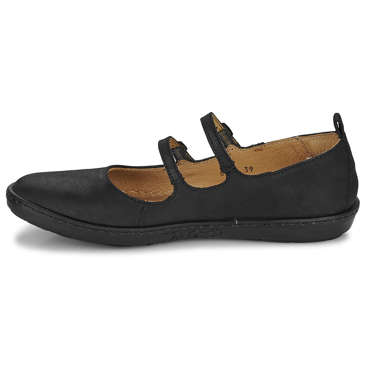 Women's Ballet Flats El Naturalista Black