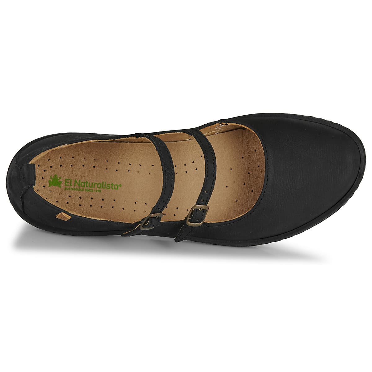 Women's Ballet Flats El Naturalista Black