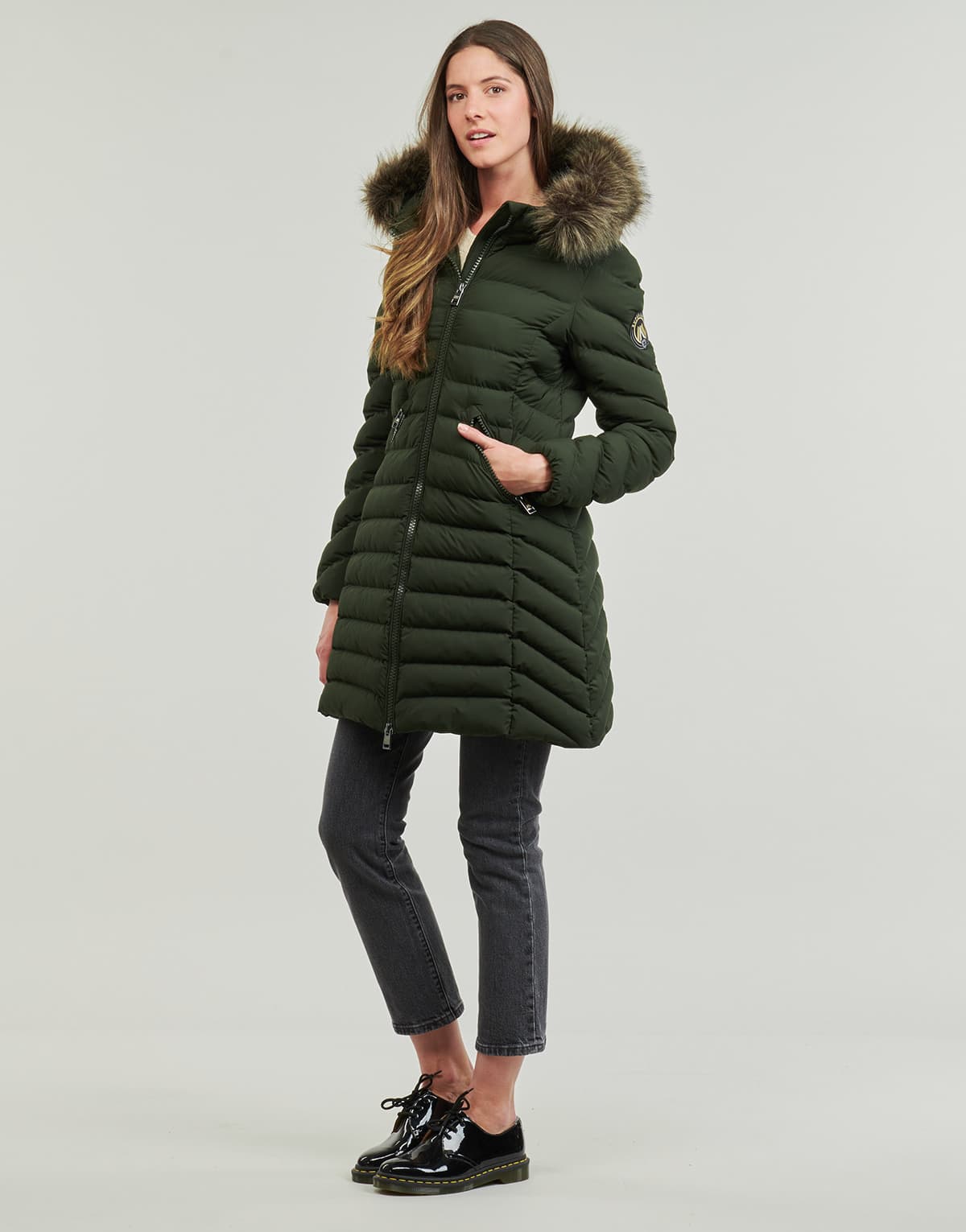 Women's Jackets Superdry Khaki