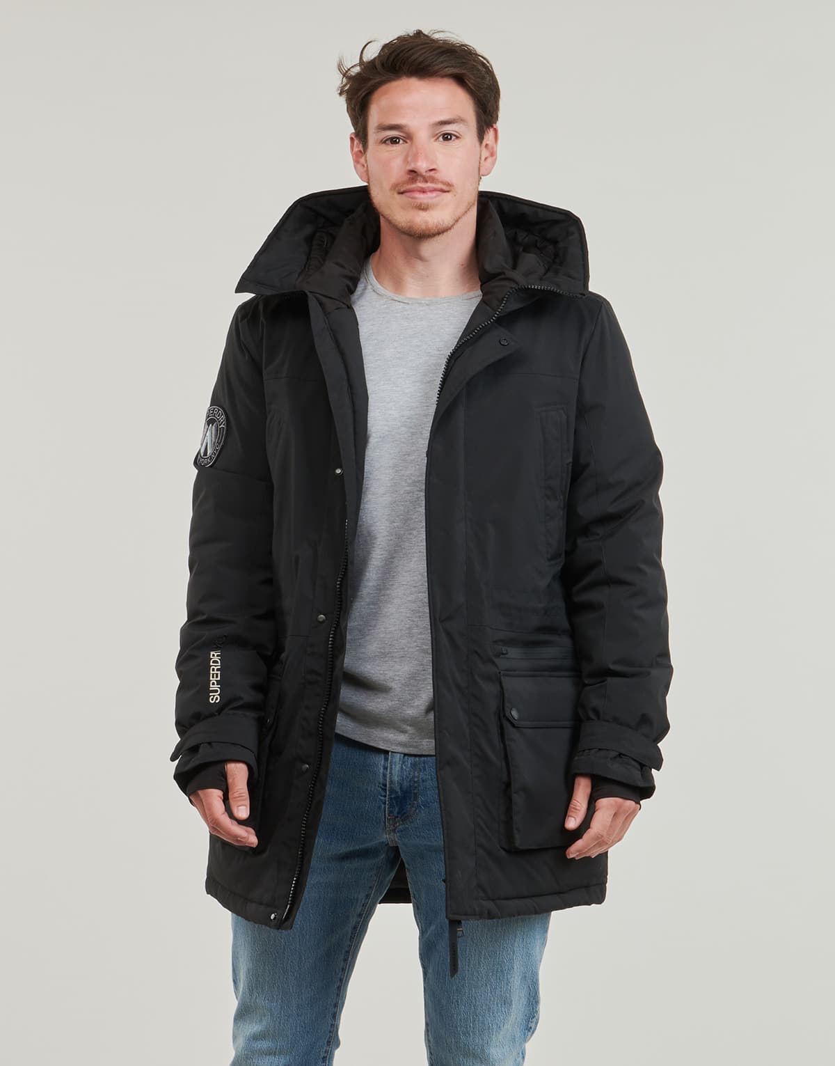 Men's Parkas Superdry Black
