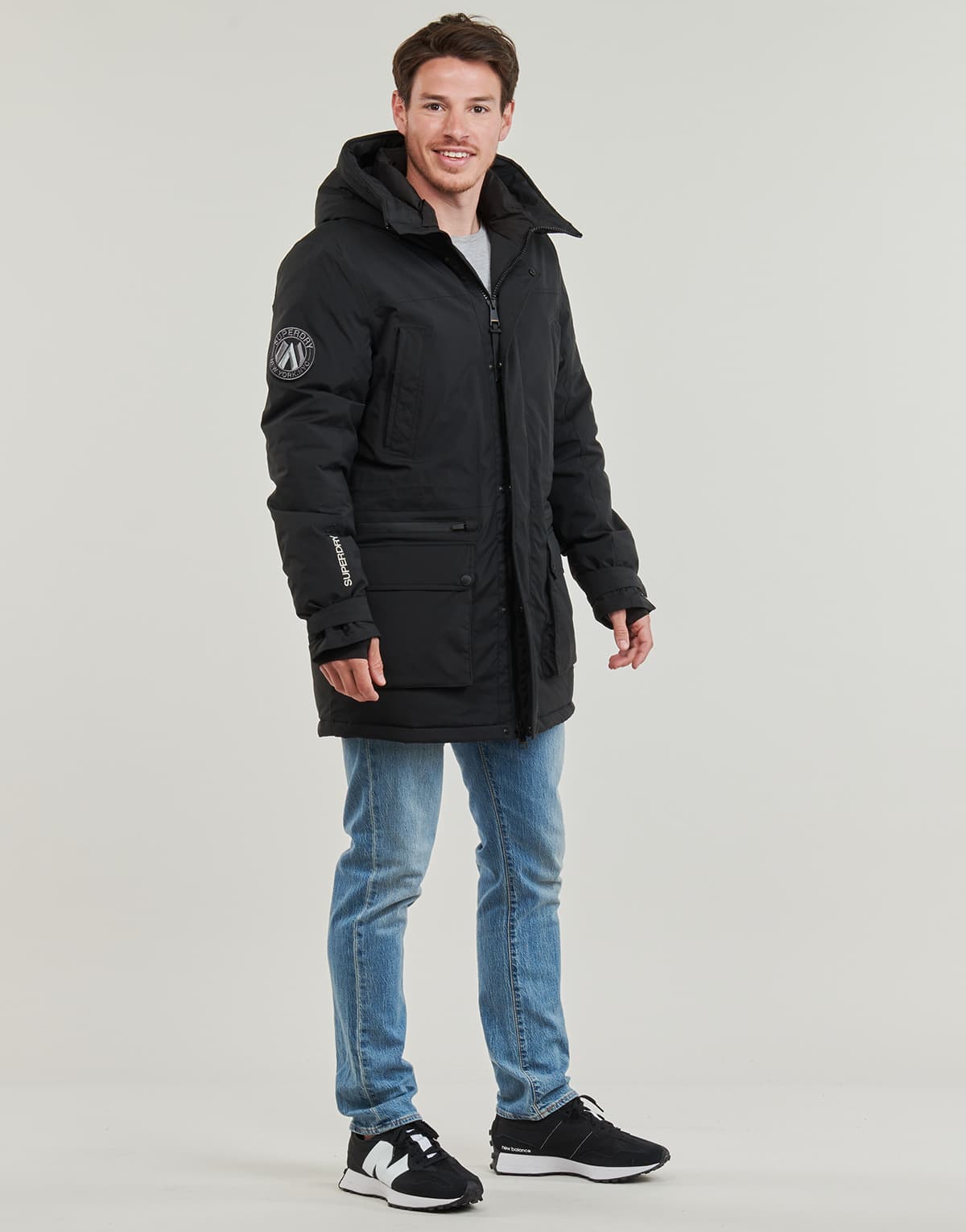 Men's Parkas Superdry Black