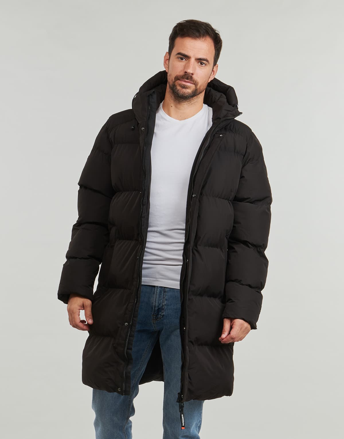 Men's Quilted Jackets Superdry Black