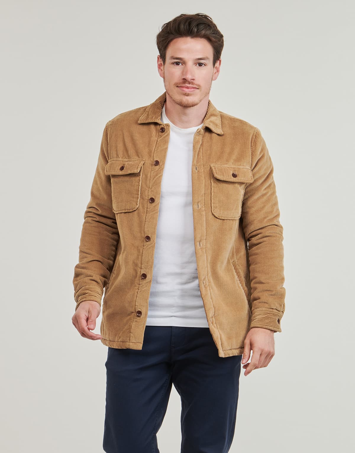 Men's T-Shirts Superdry Brown