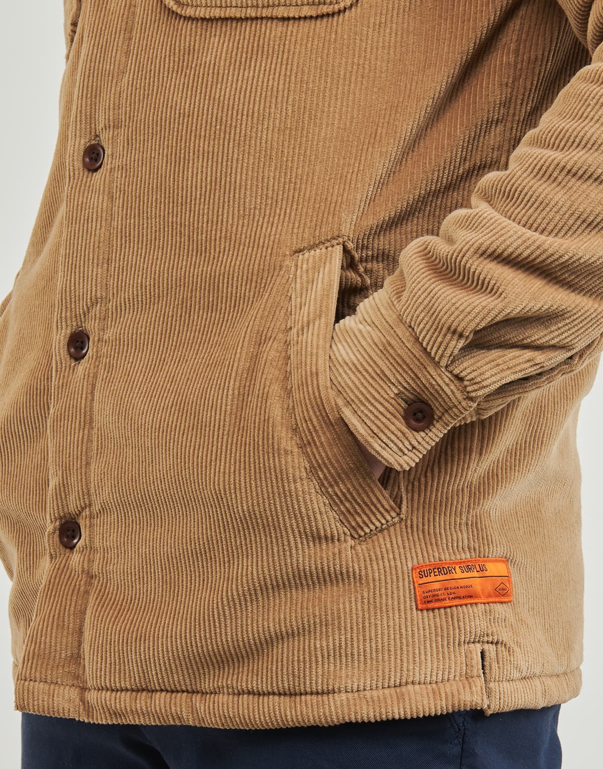 Men's T-Shirts Superdry Brown