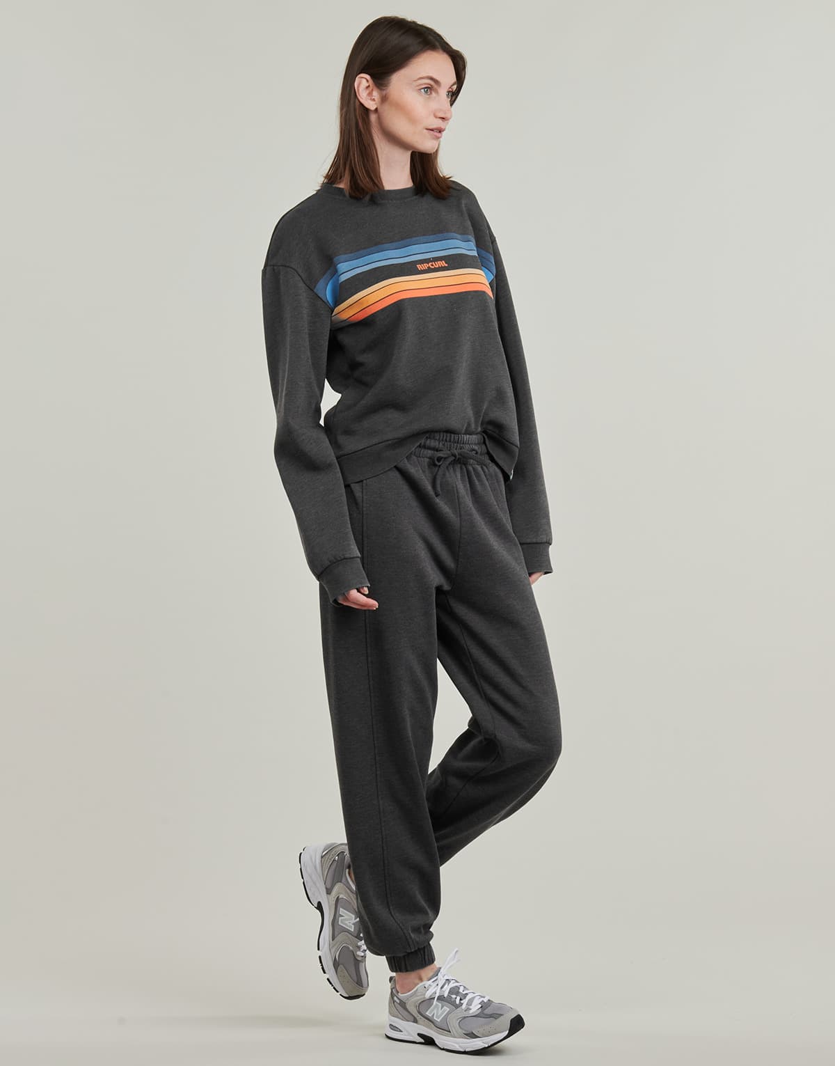 Women's Sports T-Shirts Rip Curl Gray