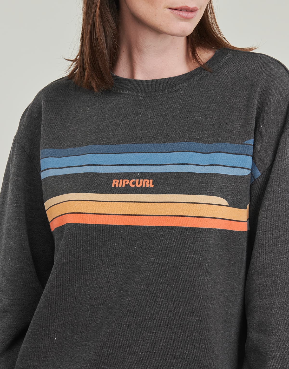 Women's Sports T-Shirts Rip Curl Gray