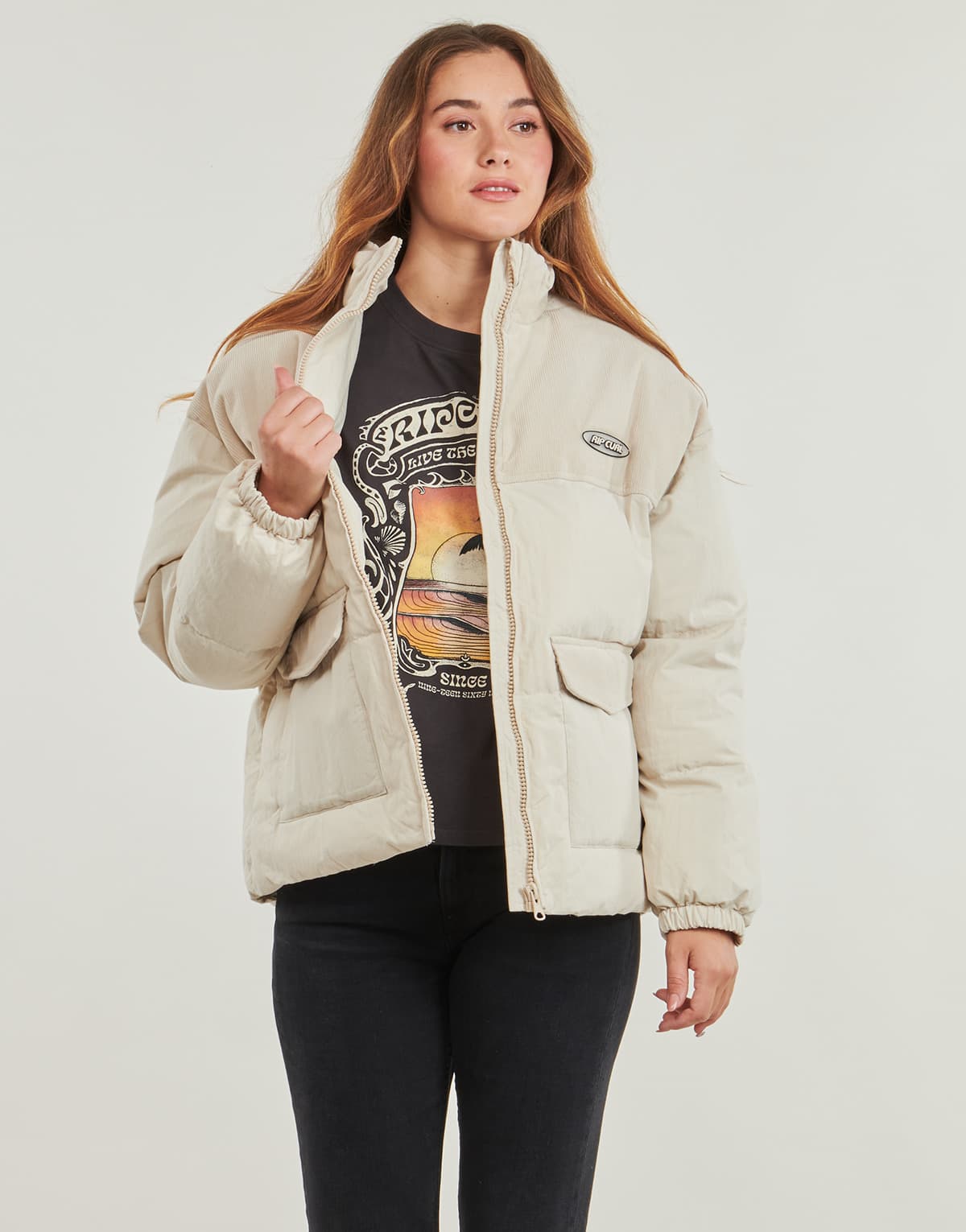 Women's Jackets Rip Curl Beige