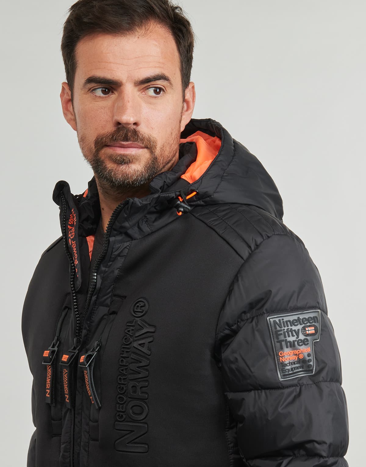 Men's Jackets Geographical Norway Black