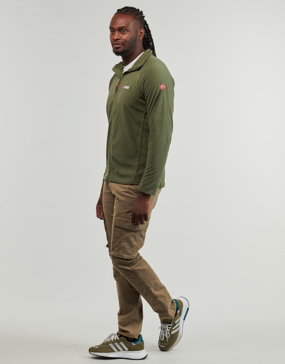 Men's Sweatshirts Geographical Norway Khaki