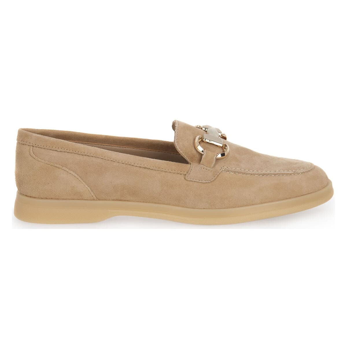 Women's Loafers Keys Beige