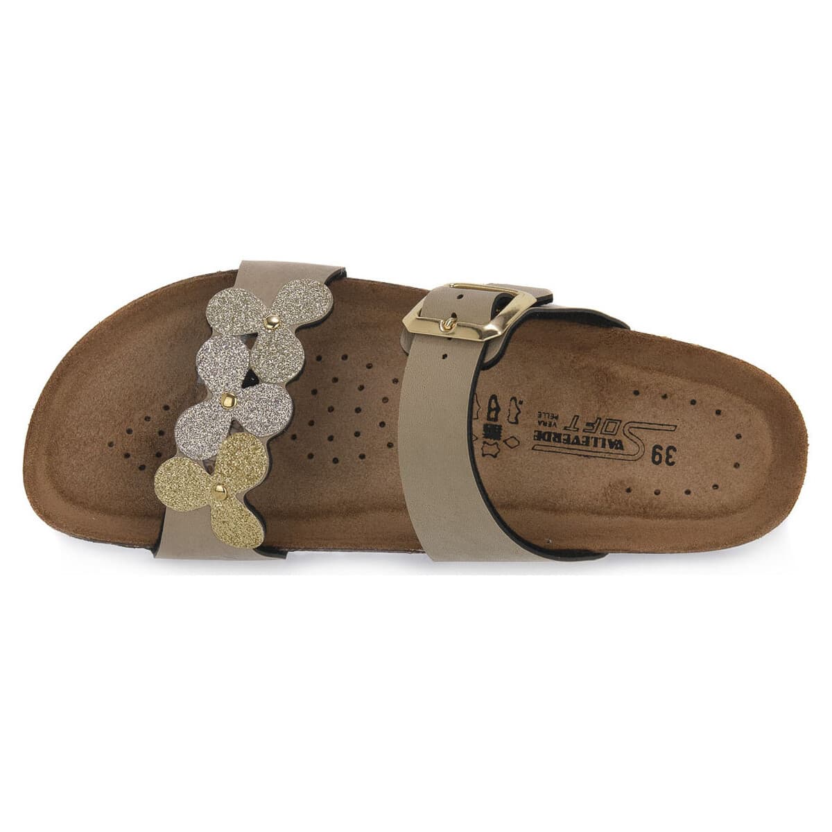 Women's Mules Valleverde Beige