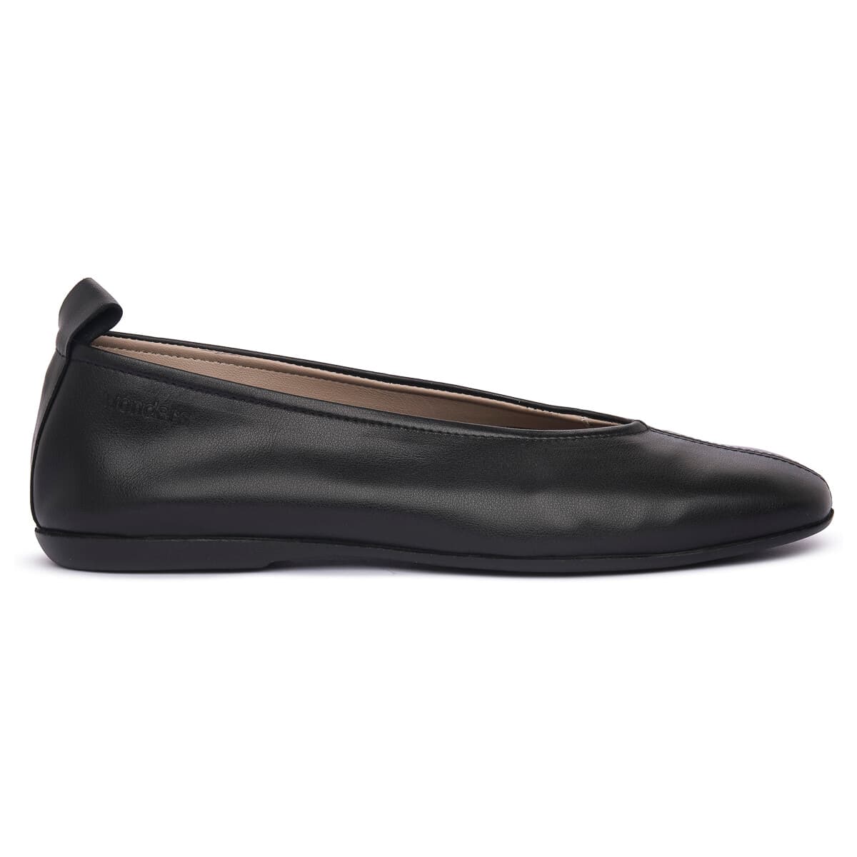 Women's Ballet Flats Wonders Black