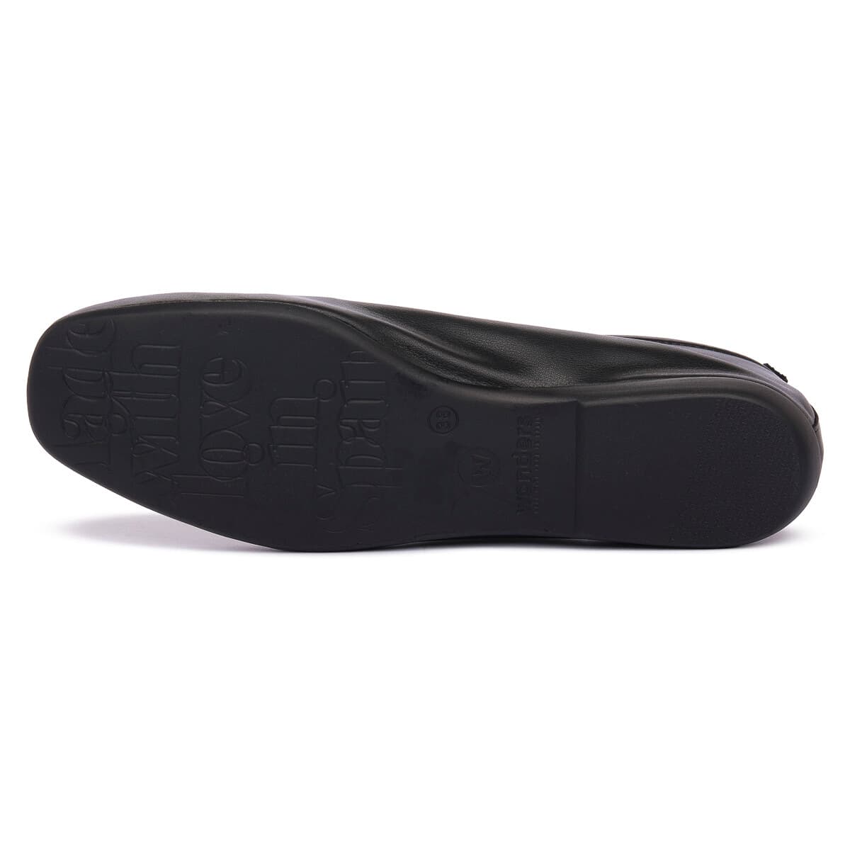 Women's Ballet Flats Wonders Black