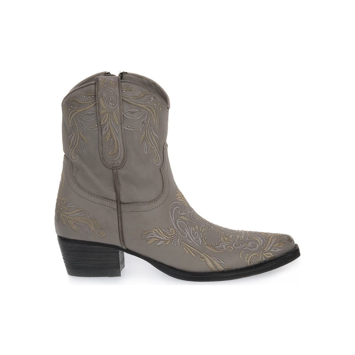 Women's Ankle Boots Police 883 Gray