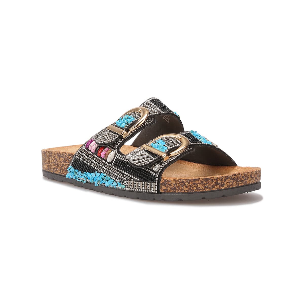 Women's Flip Flops La Modeuse Black