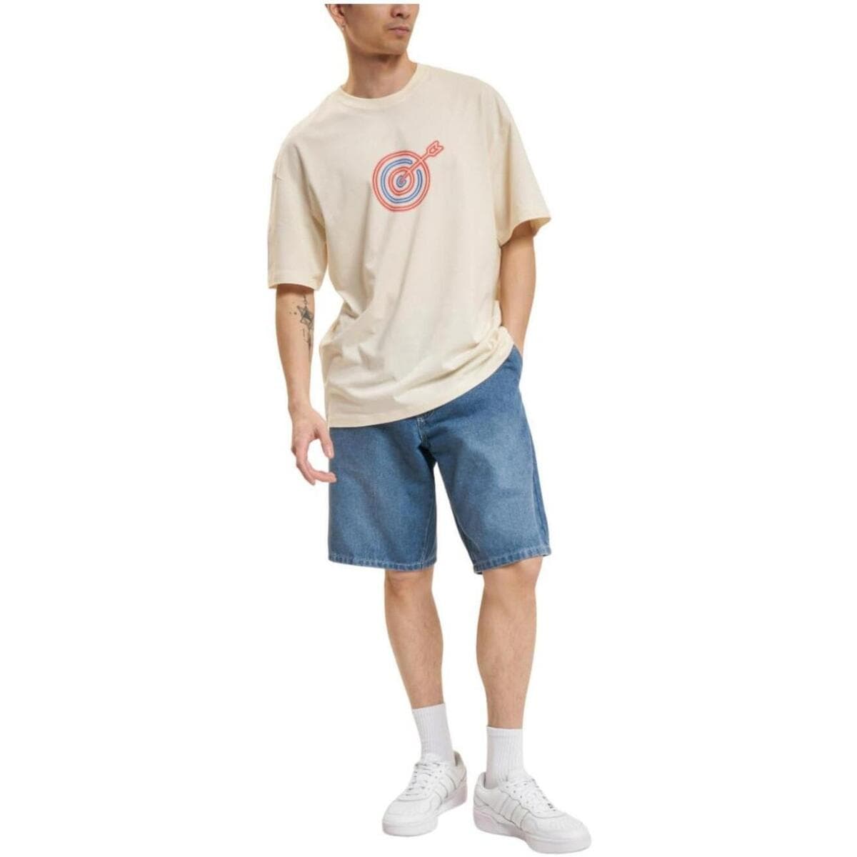 Men's T-Shirts Jack & Jones Beige