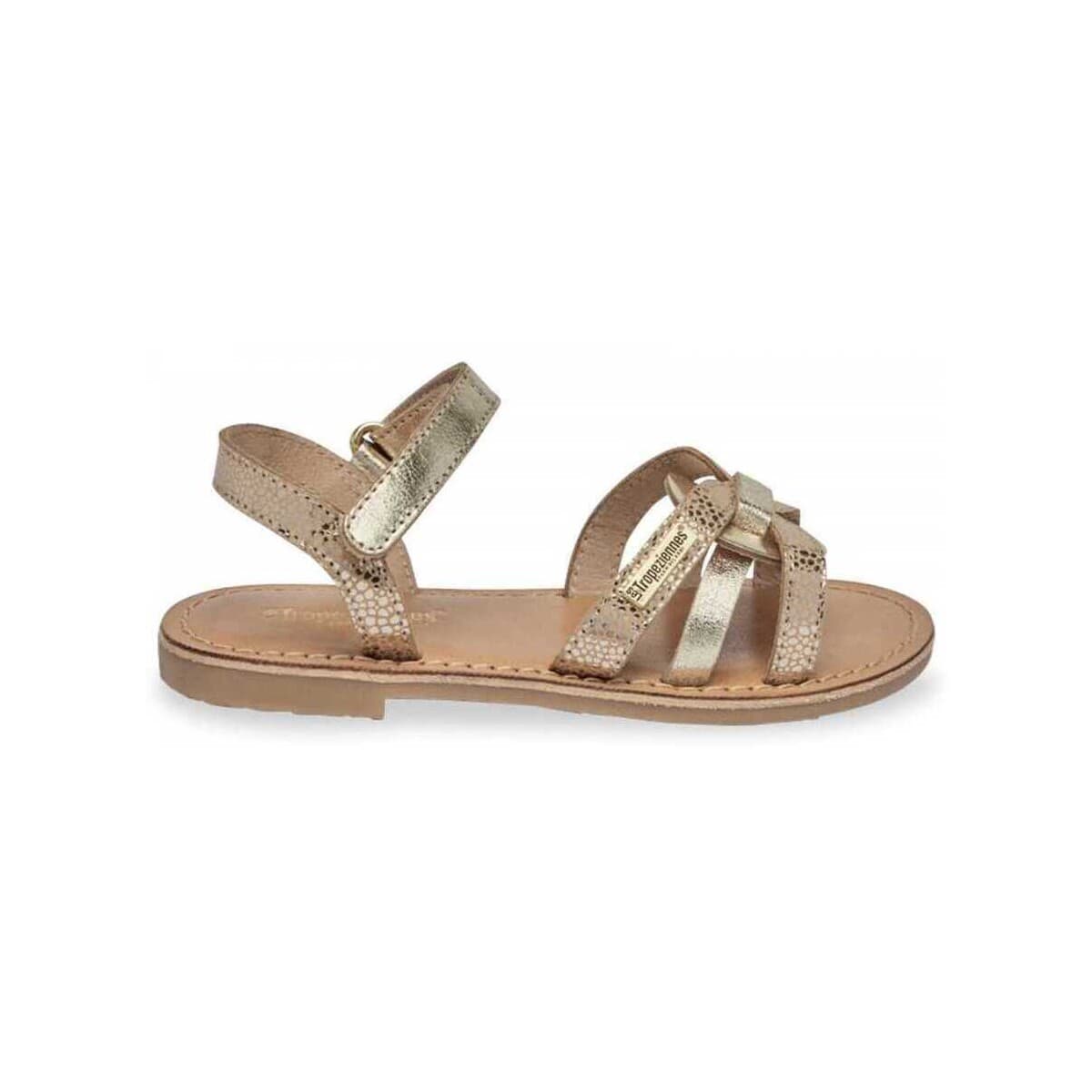 Girls' Sandals Les Tropeziennes par M.Belarbi Gold