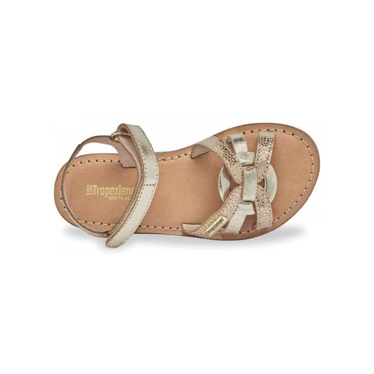 Girls' Sandals Les Tropeziennes par M.Belarbi Gold