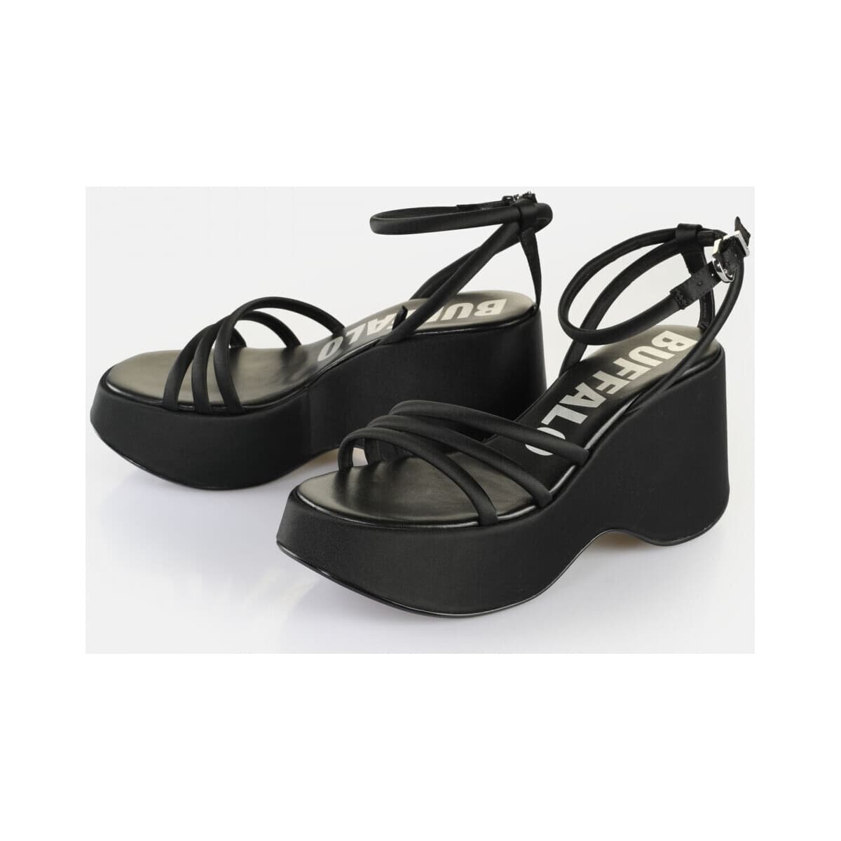 Women's Platforms Buffalo Black