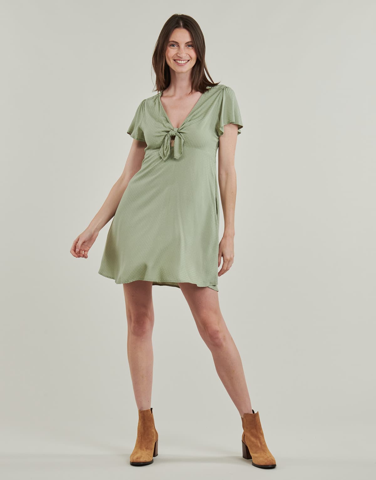 Women's Dresses Pepe Jeans Khaki