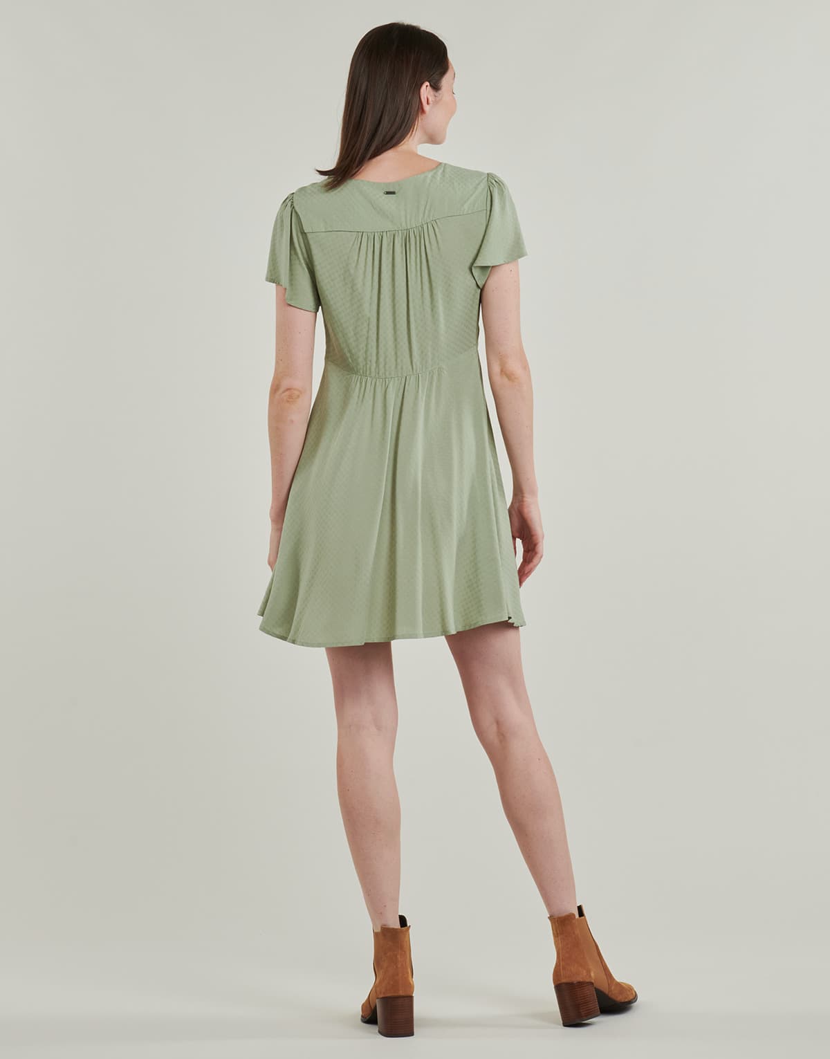 Women's Dresses Pepe Jeans Khaki