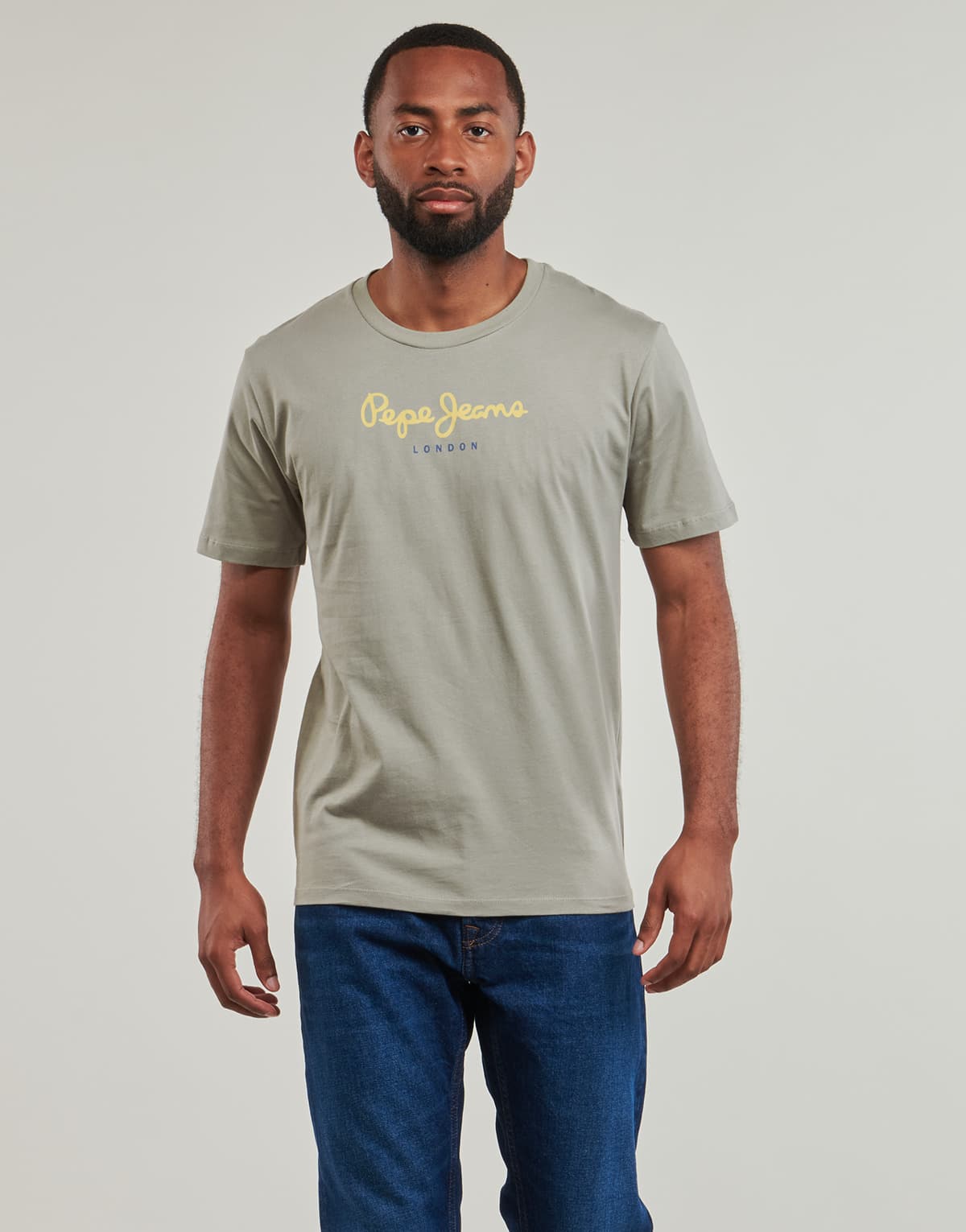 Men's T-Shirts Pepe Jeans Khaki