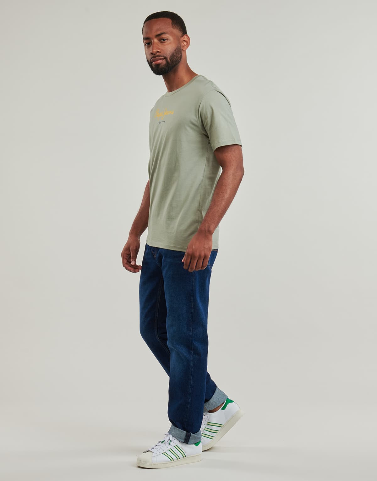 Men's T-Shirts Pepe Jeans Khaki