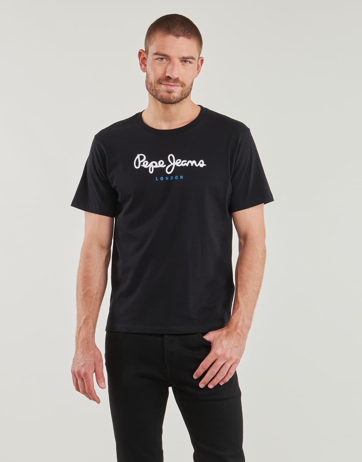 Men's T-Shirts Pepe Jeans Black
