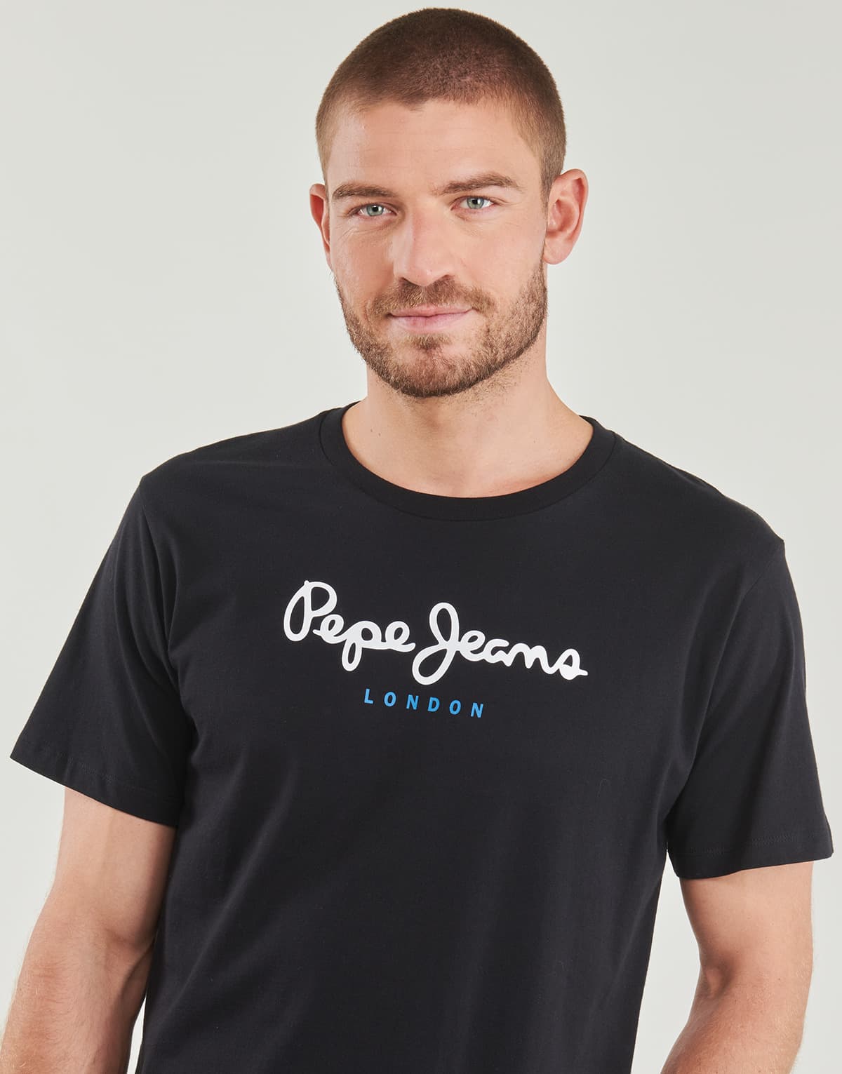 Men's T-Shirts Pepe Jeans Black