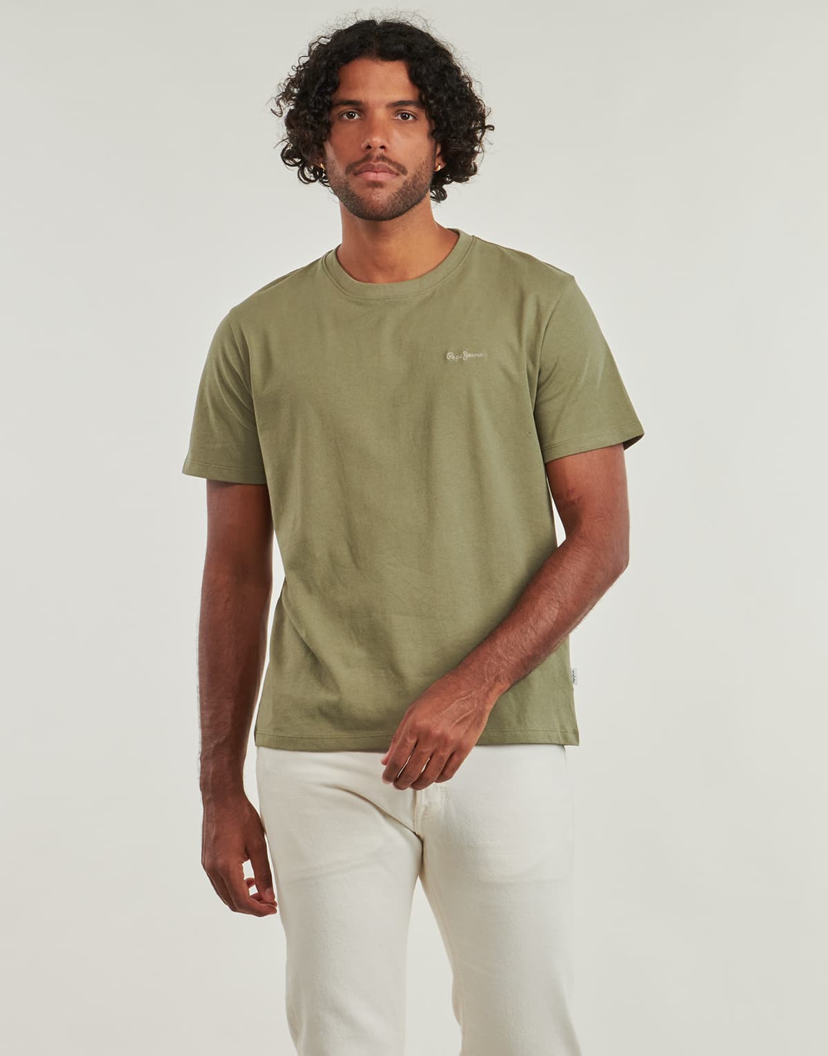 Men's T-Shirts Pepe Jeans Khaki