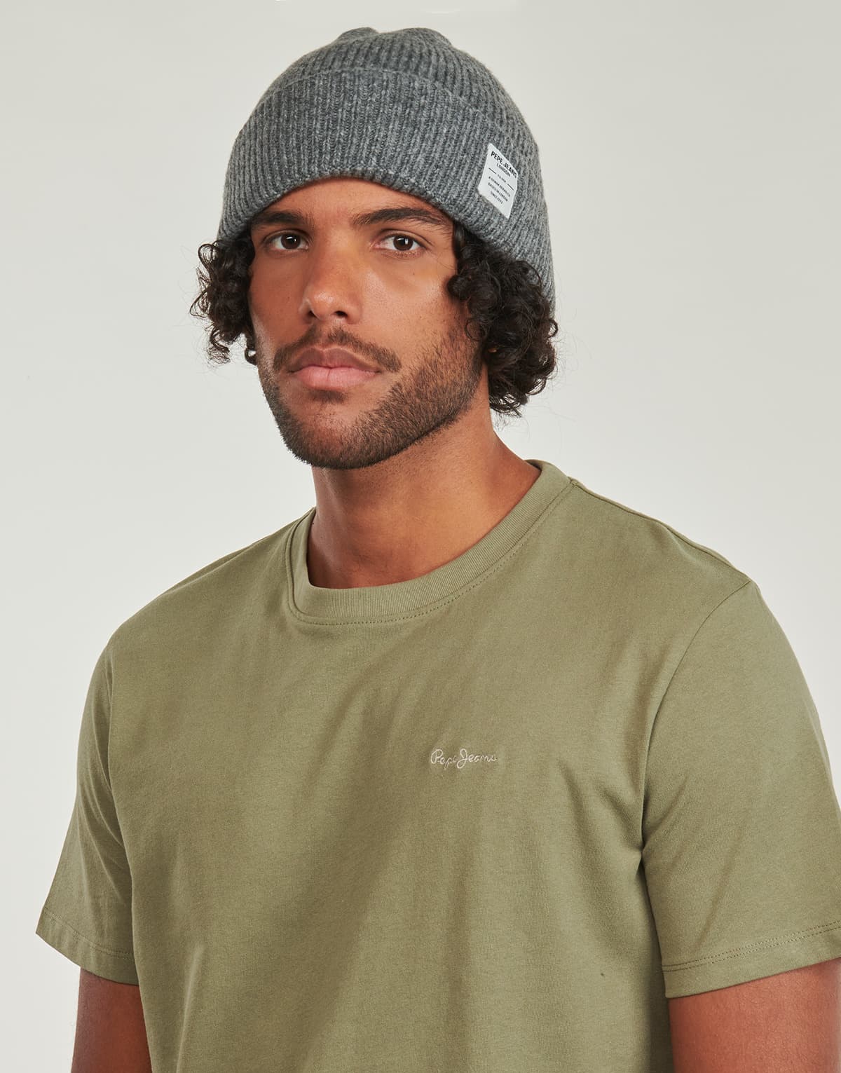 Men's T-Shirts Pepe Jeans Khaki