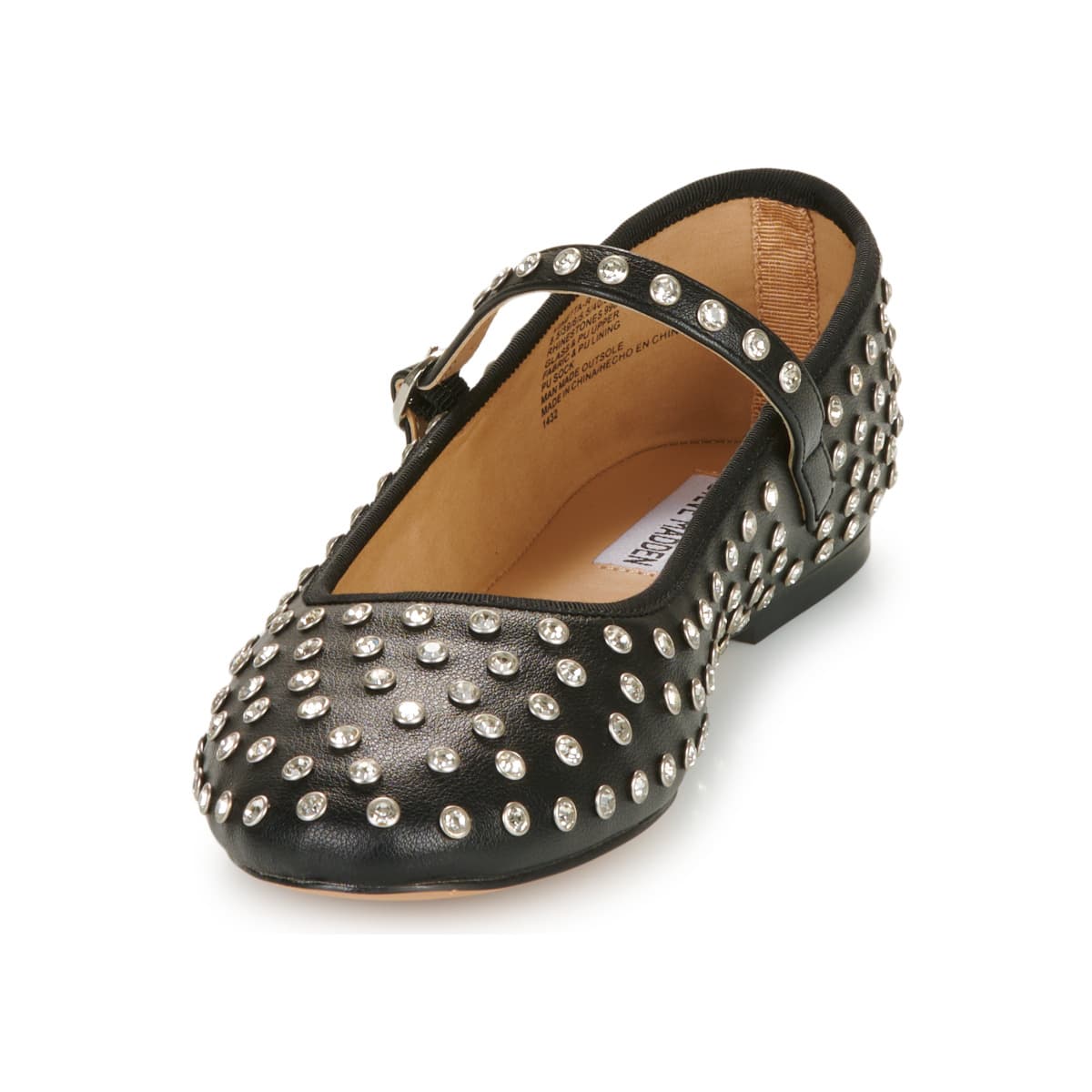 Women's Ballet Flats Steve Madden Black