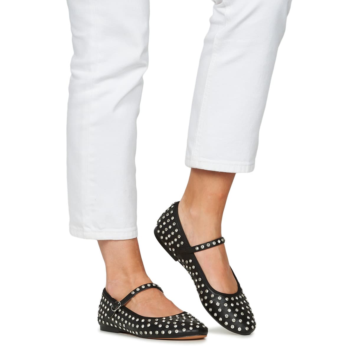 Women's Ballet Flats Steve Madden Black