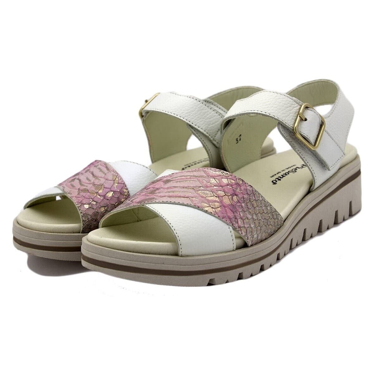 Women's Platforms Piesanto White