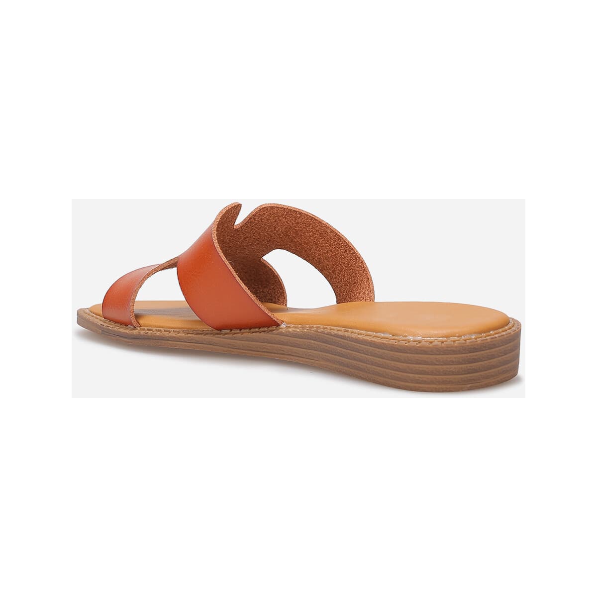 Women's Flip Flops La Modeuse Brown