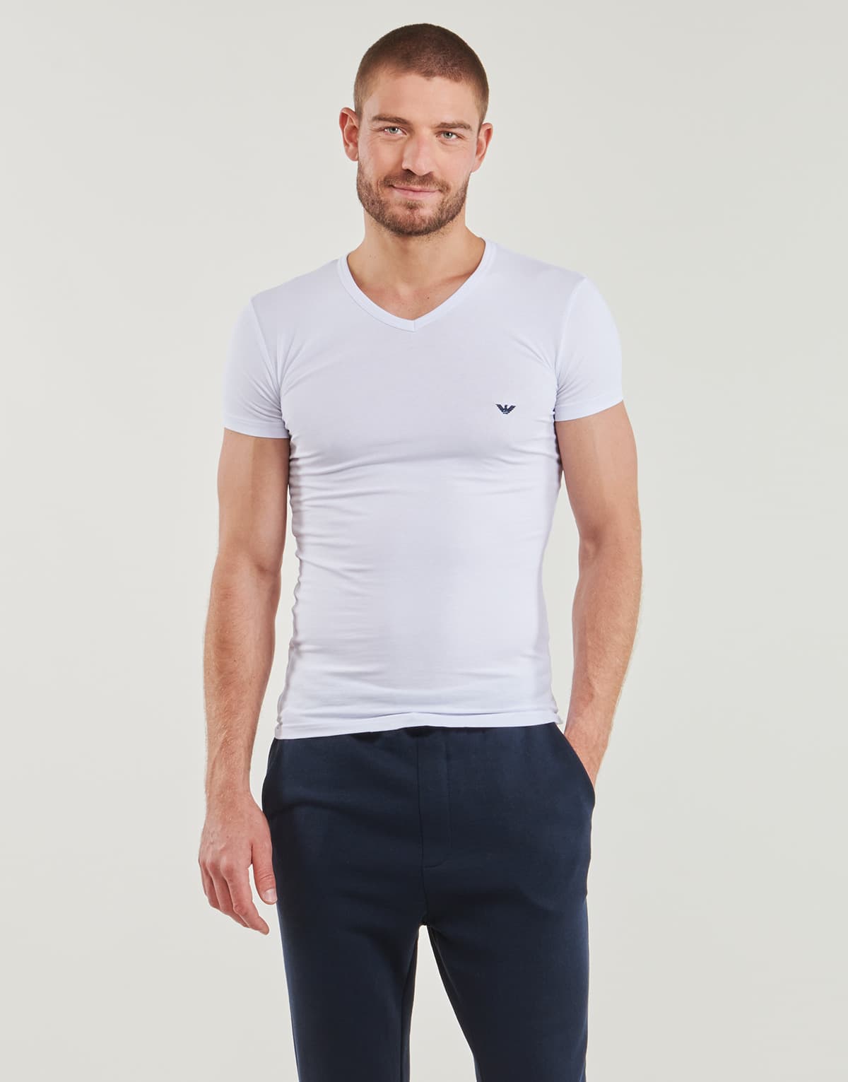 Men's T-Shirts Emporio Armani White