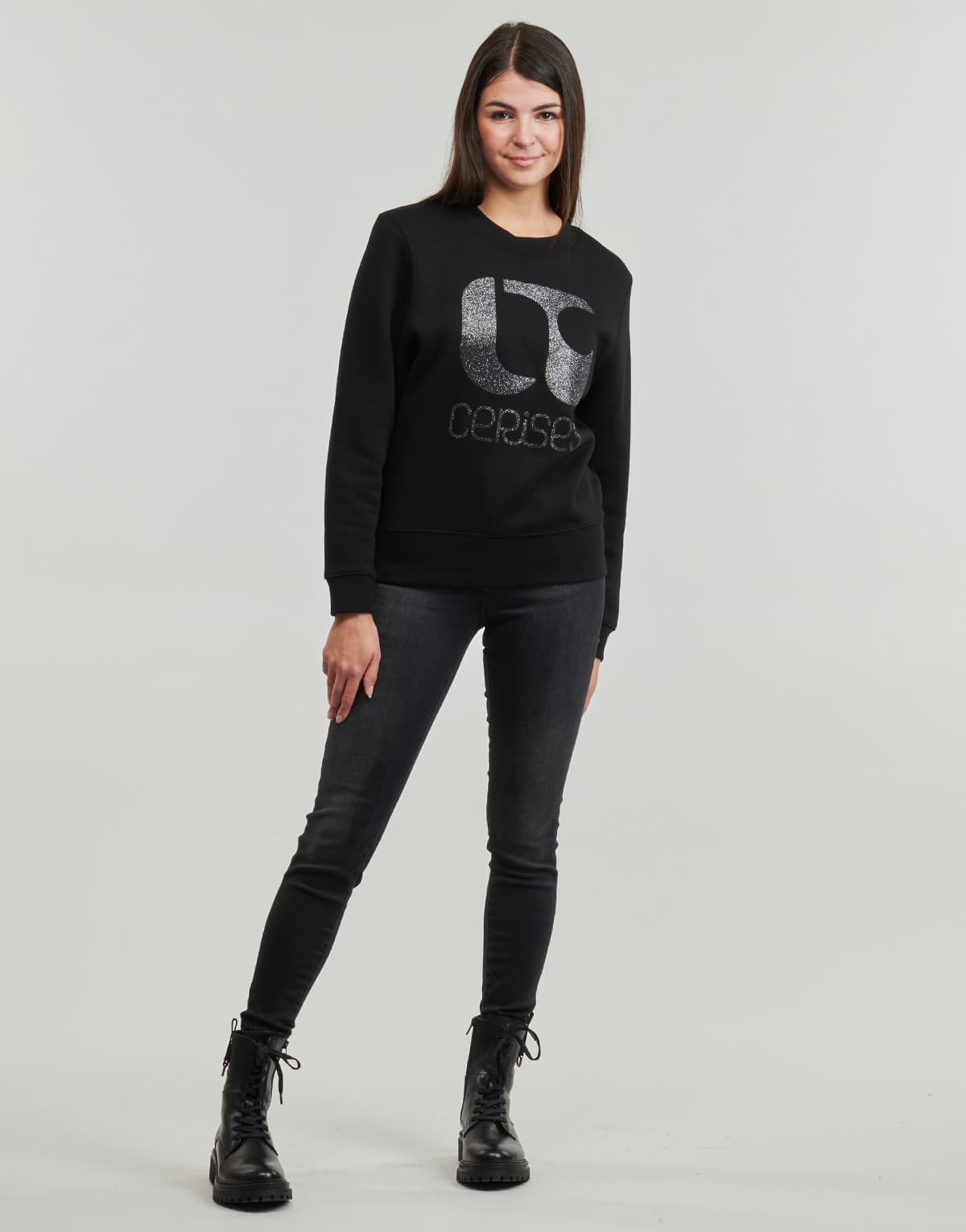 Women's Jeans Le Temps des Cerises Black