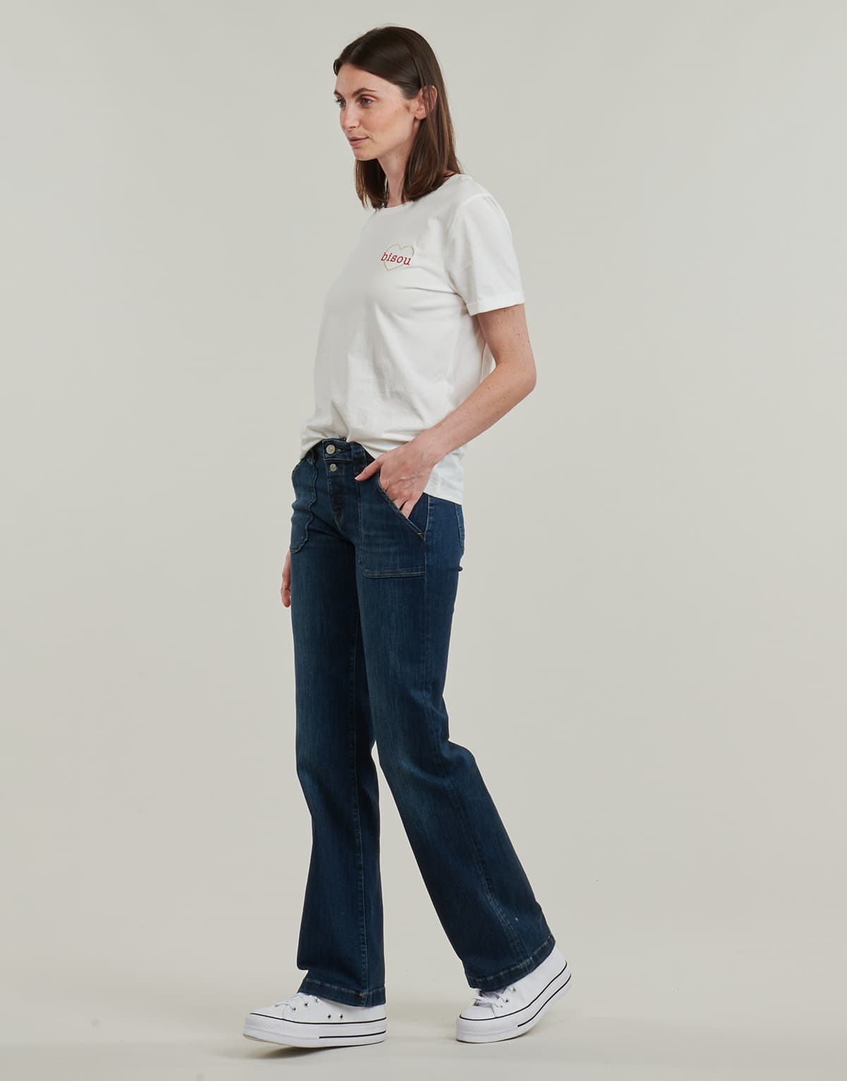 Women's Jeans Le Temps des Cerises Blue
