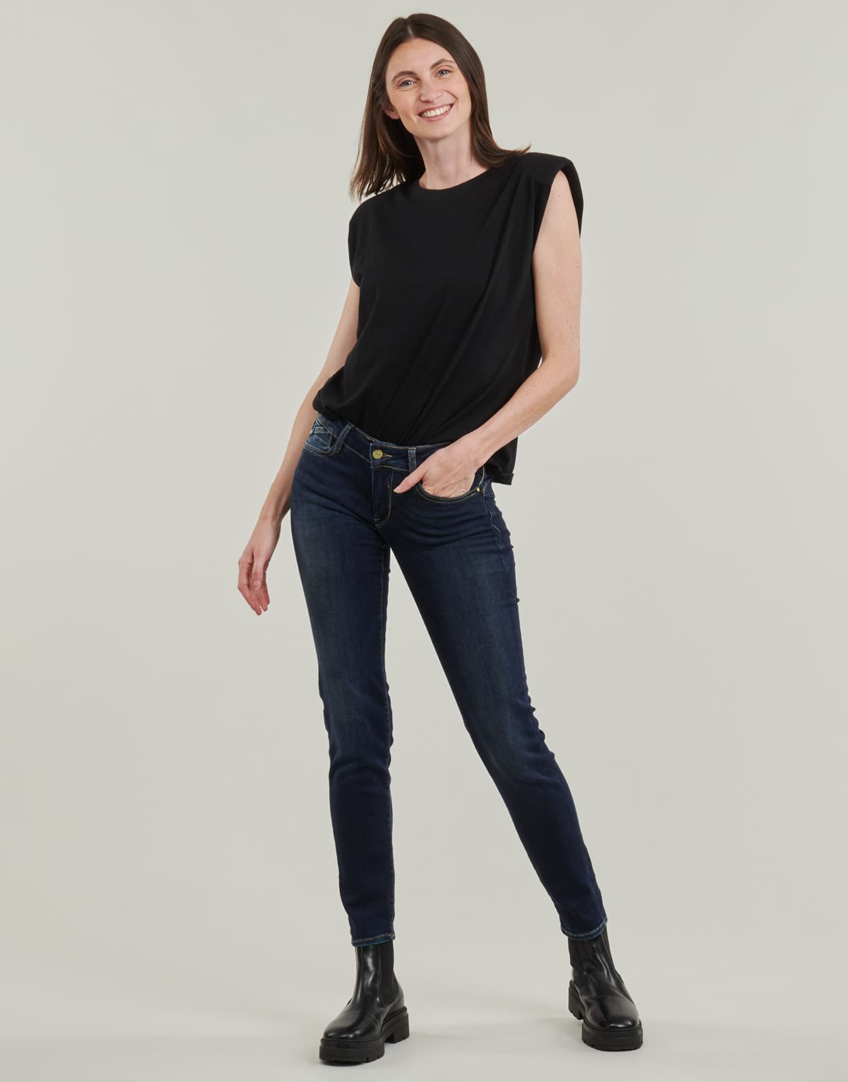Women's Jeans Le Temps des Cerises Blue