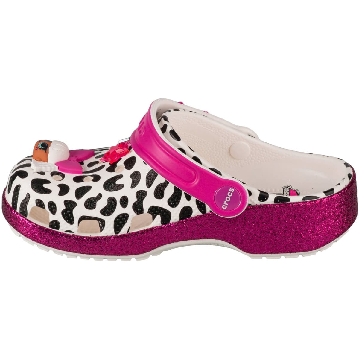 Girls' House Slippers Crocs White