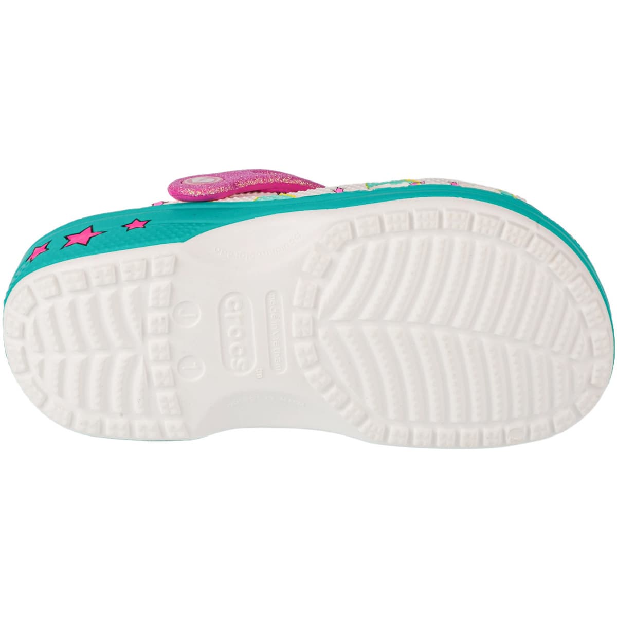 Girls' House Slippers Crocs White