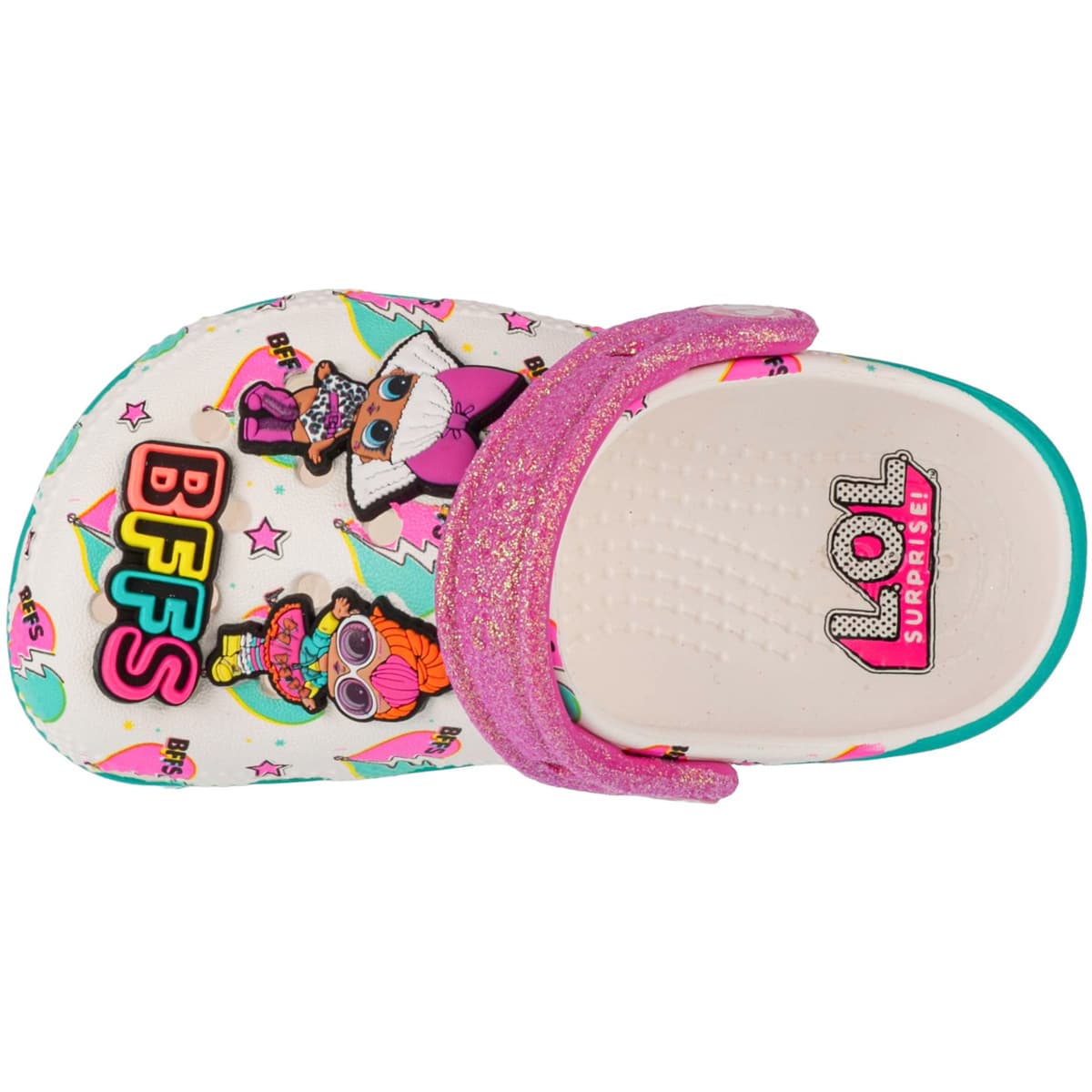 Girls' Slippers Crocs White
